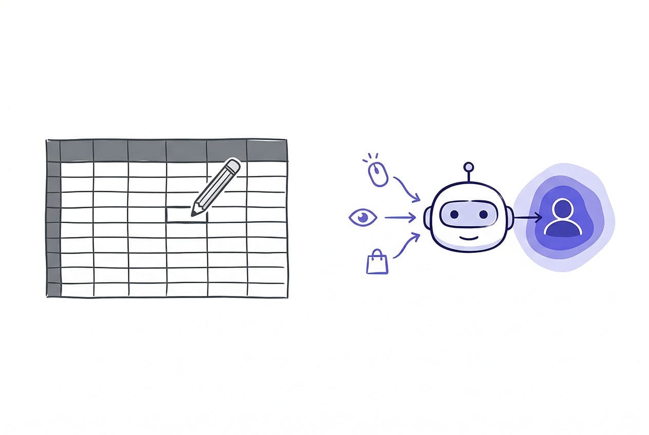 Personalization without the data entry.
